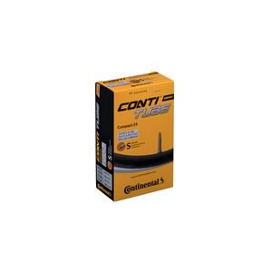 Continental Compact Tube - Presta 42mm Valve: Black 24x1.25-1.75" 
