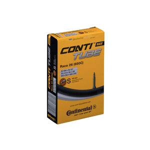 Continental Race Tube - Presta 42mm Valve: Black 26x1.0" - 650x20-25c 