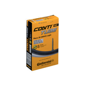 Continental Race Tube Light - Presta 60mm Valve: Black 26x1.0" - 650x20-25c 