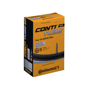 Continental Tour Tube - Presta 42mm Valve: Black 26x1.75-2.5" 