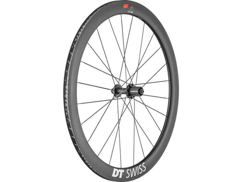 DT Swiss ARC 1100 DICUT wheel, carbon clincher 48 x 17 mm rim, rear click to zoom image