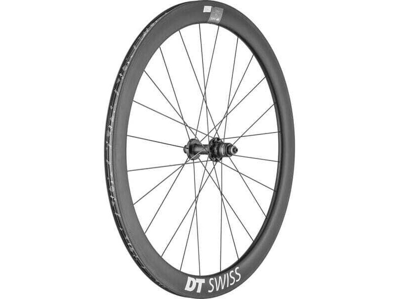 DT Swiss ARC 1400 DICUT wheel, carbon clincher 48 x 17 mm rim, rear click to zoom image