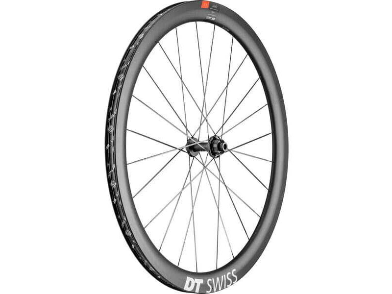 DT Swiss ERC 1100 DICUT disc brake wheel, carbon clincher 45 x 22 mm, front click to zoom image