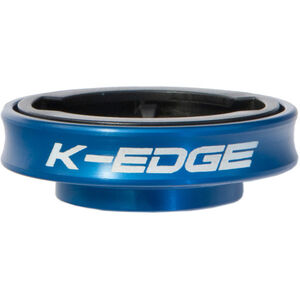 K-Edge Gravity Cap Mount for Garmin Edge and FR 1/4 Turn type computers  Blue  click to zoom image