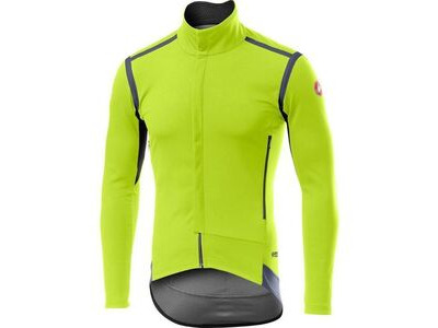 Castelli Perfetto RoS Long Sleeve Jacket Yellow Fluo