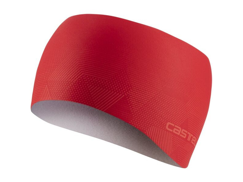 Castelli Pro Thermal Headband Red click to zoom image