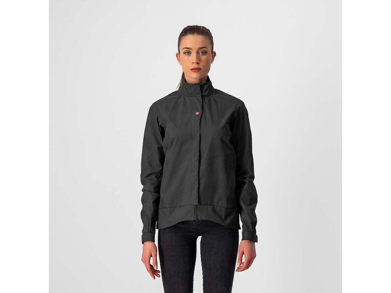 Castelli Commuter Women's Reflex Jacket Light Black click to zoom image