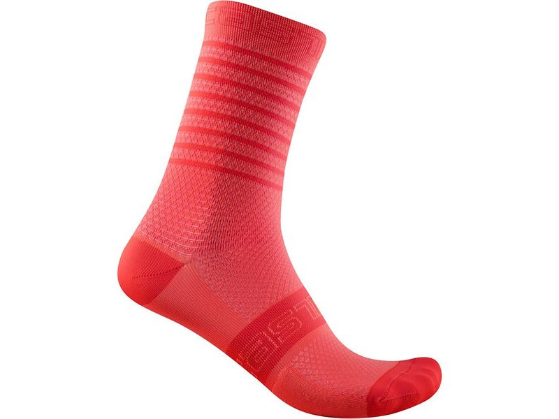 Castelli Superleggera Women's 12 Socks Brilliant Pink click to zoom image