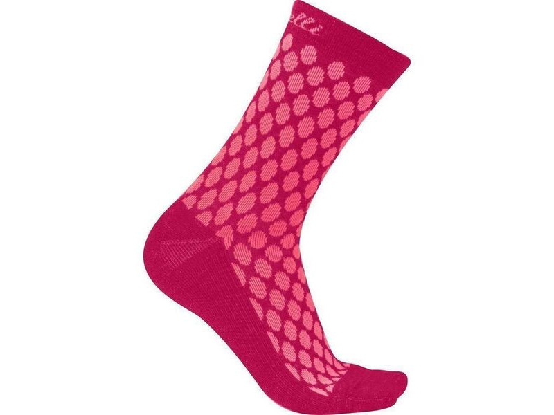 Castelli Sfida 13 Women's Socks Brilliant Pink click to zoom image