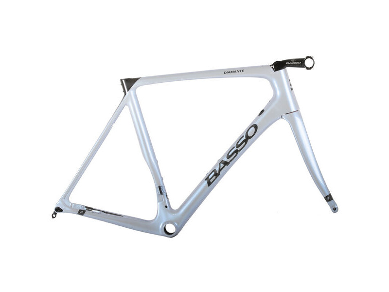 Basso Bikes Diamante Disc White Frameset click to zoom image