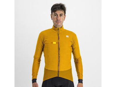 Sportful BodyFit Pro Jacket Dark Gold/Yellow Fluo