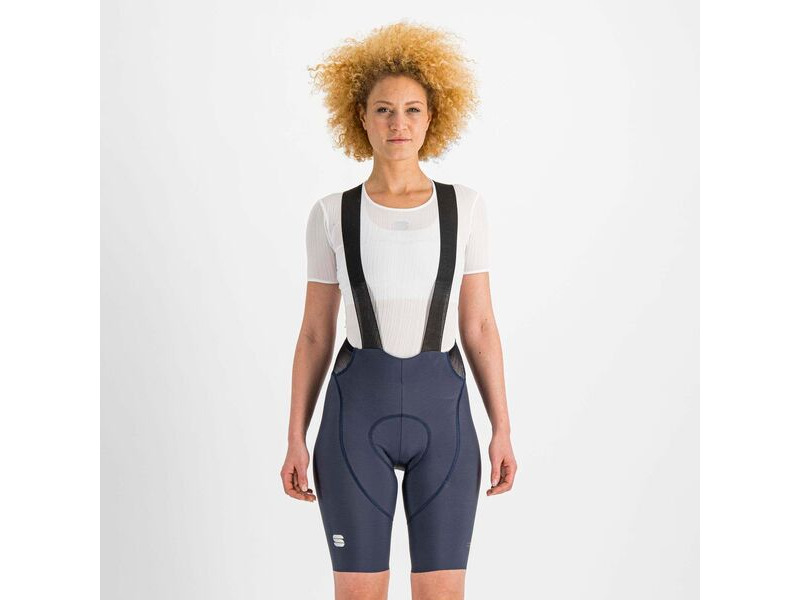 Sportful Classic Women's Bib Shorts Galaxy Blue click to zoom image